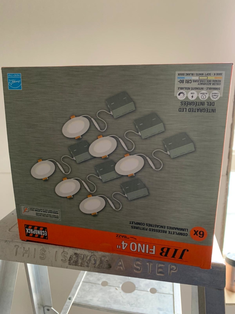 Ensemble de luminaires encastrés DEL