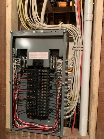Panneau électrique et câblage résidentiel